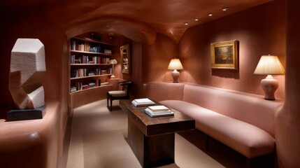 Cozy reading nook modern home interior design warm ambiance comfortable view inspired by minimalism