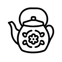 Fototapeta premium teapot isolated on white