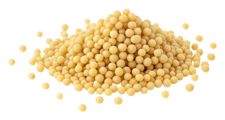 Active dry yeast (granules) , isolated on transparent background, png