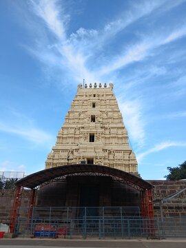 : sri mallikarjuna swamy in hindu temple srisilam lord of shiva in Andhra pradesh india