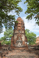 アユタヤの遺跡 タイ王国