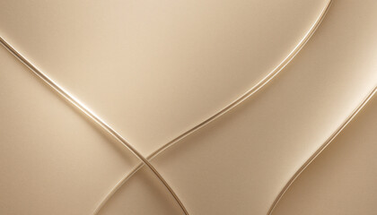 Ivory and Champagne Gold Minimal Abstract &ndash; Premium Presentation Background