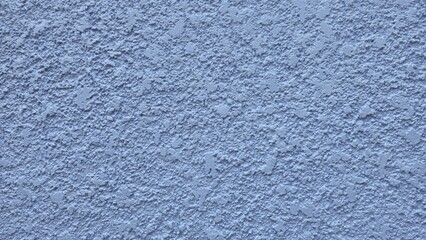 Rough blue cement wall texture, rough, uneven surface, house wall, blue painted house wall, rough cement surface close up.