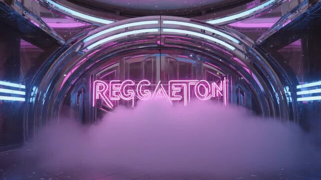 Reggaeton nightclub.