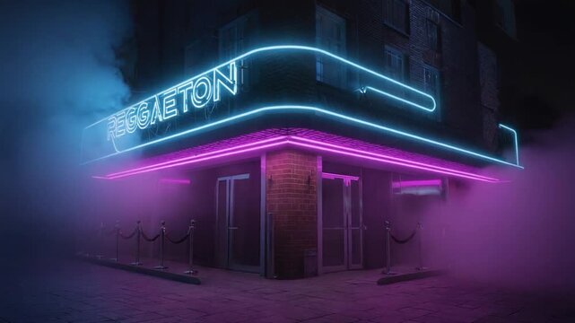 Reggaeton nightclub.