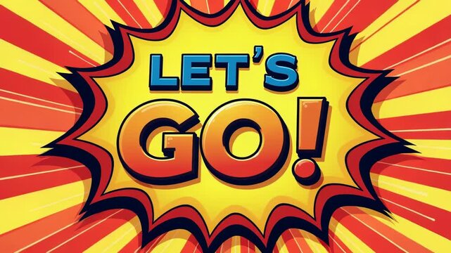 A colorful comic book cover featuring bold typography and encouraging text