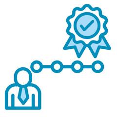 Achievement Tracker  Icon Element For Design