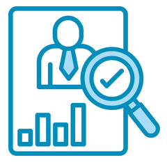 Performance Review  Icon Element For Design