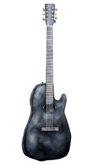 Fototapeta premium PNG Bag black shape guitar case bag fretboard string music.