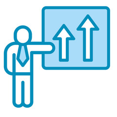 Improvement Plan  Icon Element For Design