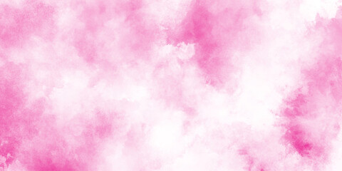 pink watercolor background hand-drawn with cloudy strokes of brushes, light pink abstract watercolor background, Colorful color splashing in the paper for any design, business card and decoration.