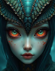 A variety of fairy-tale-like, fictional, artistic visuals, and fantastical visuals.