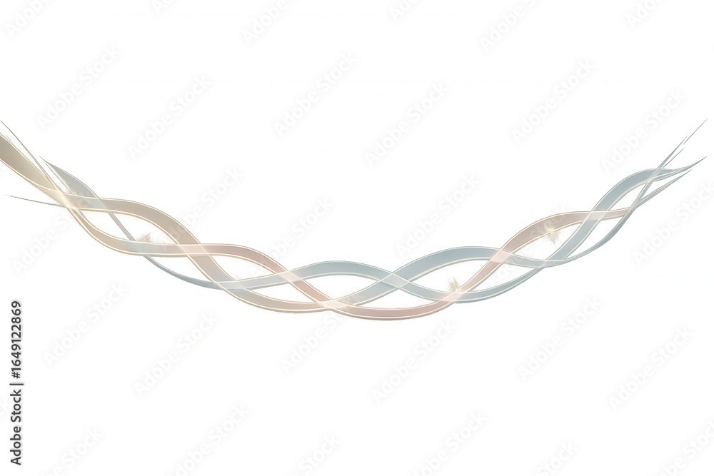 Poster abstract background with glowing intertwined wavy lines creating a dynamic and elegant design on a t
