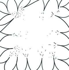 There are sharp shapes sticking out from the edges and they shoot out particles.