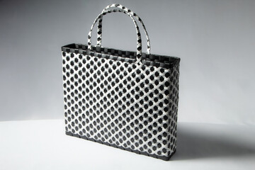 shopping bag on black