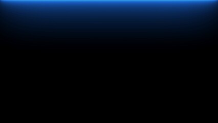 Abstract Blue Neon Light Glow Border on a Dark Gradient Background image photo