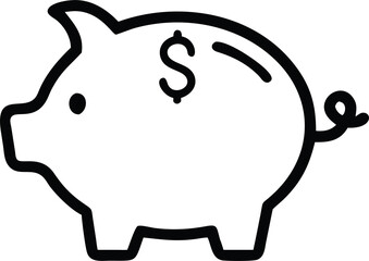 piggy bank icon © shariful islam