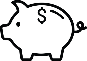 piggy bank icon