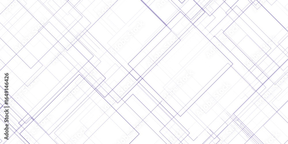 Aufkleber abstract geometric lines pattern in blue overlaying on white background modern digital art design fo