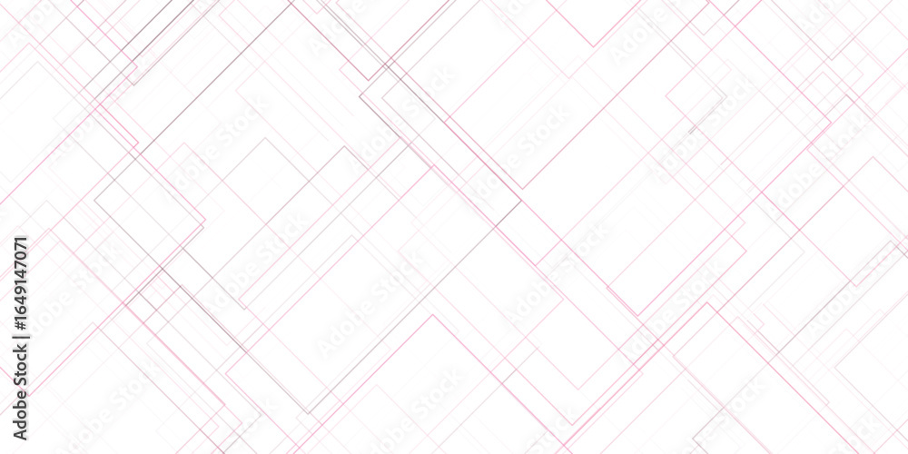 Poster elegant lines and angles a modern geometric design featuring intersecting rectangles in soft pink an