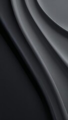 Minimal black to dark gray gradient, sleek and professional style