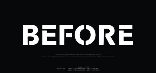 incomplete minimal cut alphabet capital lettering a to z font family