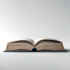 an old open book displaying its aged pages
