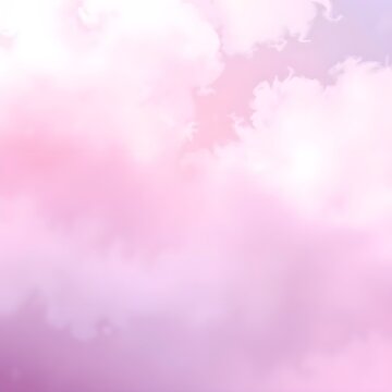 연분홍 구름 연기가 피어올라 몽환적인 배경A dreamy background with light pink clouds of smoke rising