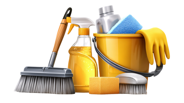 Get Your Space Sparkling Clean with This Cleaning Supplies Set