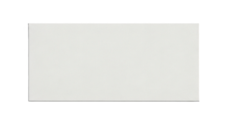 A clean, minimalist rectangular surface with a subtle texture, presented in a horizontal orientation against a stark white background.