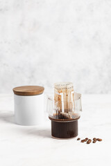 drip bags for coffee, brewing coffee