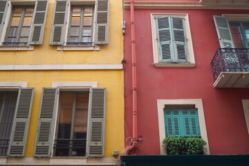 Naklejka premium facade of a house