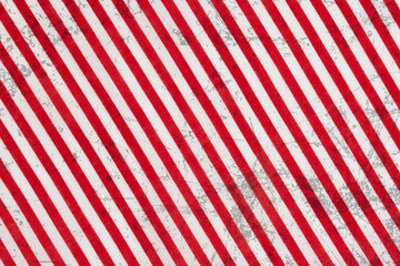 Grunge red and white stripes pattern background