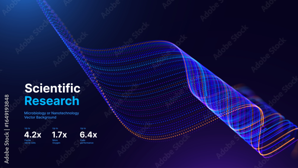 Aufkleber digital big data flow vector background. big data technology lines. abstract science technology illu