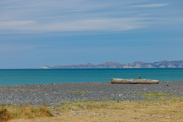 ニュージーランド　ホークスベイ地方のネイピア・ビーチの風景