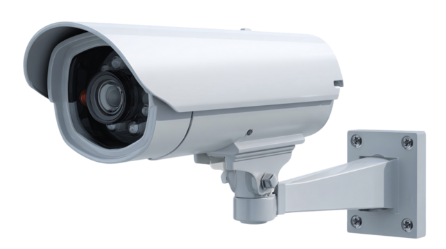 Modern Security Camera for Property Protection with Advanced Technology