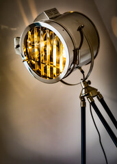 spotlight on stage