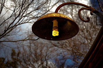 old street lamp
