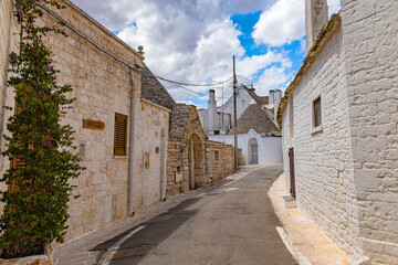 Alberobello capital of Trulli in Apulia Puglia region of south italy