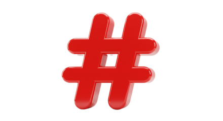 3d red yen symbol and icon