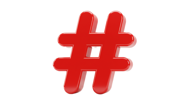 3d red yen symbol and icon