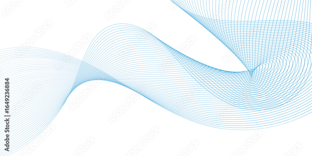 Poster vibrant and dynamic abstract design featuring colorful wave elements with stylized digital frequency