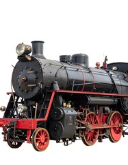 Fototapeta premium Vintage steam locomotive (2)