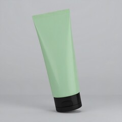 Light green tube, black cap