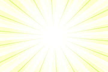 Obraz premium Mindaro Yellow Abstract Sunlight Background. Yellow Glow Effect Sunburst Background for Presentation, Banner, Poster, Flyer, Sales. Pop Art Template for Summer and Spring. Rays Theme.