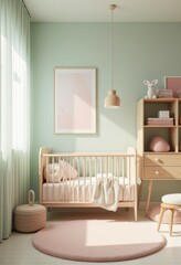 chic newborn nursery decor inspiration stylish spaces crib designs modern themes cozy atmosphere gentle colors, furniture, accessories, toys, hanging