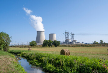 Centrale nucl&eacute;aire de Belleville sur Loire en France