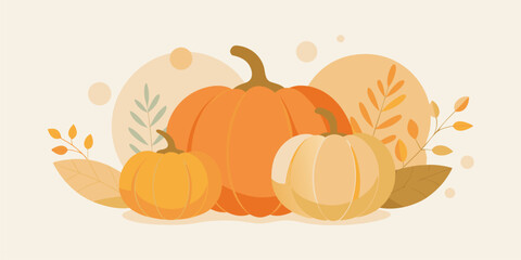 Calm and tranquil fall aesthetic with soft textures and ample negative space, great for wellness, decor and editorial projects