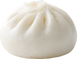 White Steamed Bun Winter Street Snack, Korean Hoppang