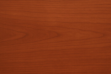 Fototapeta premium Seamless medium brown cherry wood grain background